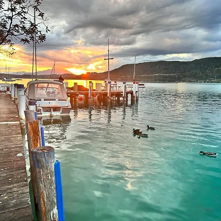 Garten Bytilly - Ruhige Gartenwohnung Mit Terrasse & Waldrandlage Nahe Velden Und Woerthersee 아파트